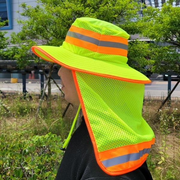 햇빛 차단 안전 작업모자