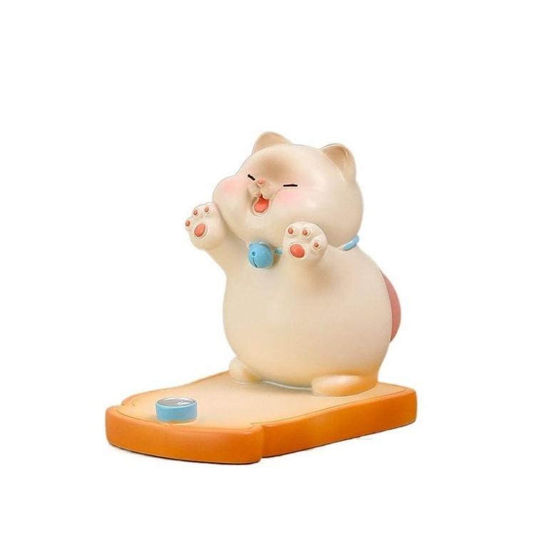 고양이 스마트폰 거치대 휴대폰 받침대 고정대 탁상