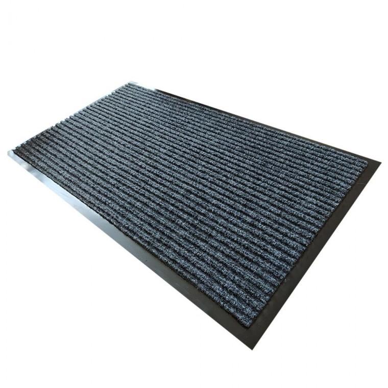 그레이 더블현관매트 90X120cm 미끄럼방지매트 실내용