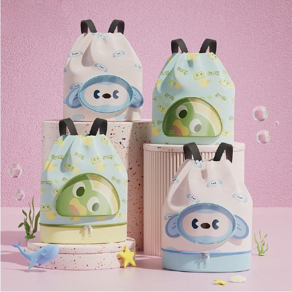 [기회공작소] 수영장 갈 땐 이거 하나면 OK 캐릭터 수영가방 방수백