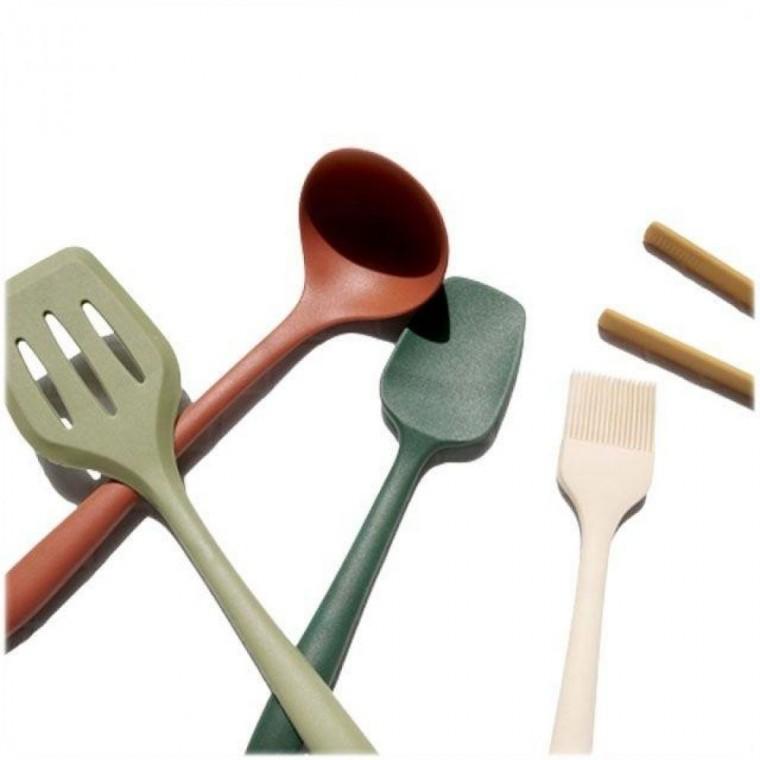실리콘 조리도구 솔 주방집게 뒤집개 볶음스푼 국자