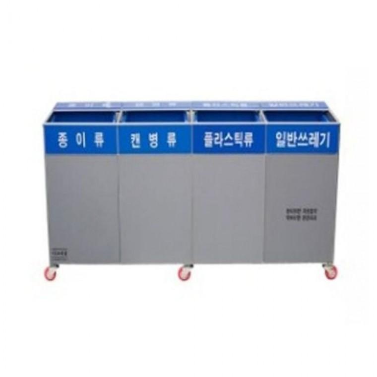 분리수거함 재활용 쓰레기통 분리수거대 4구 50리터 분리수거통 4단