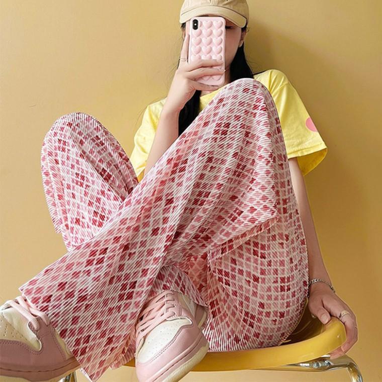 여성 다리가 길어보이는 플레어 랭스팬츠 4컬러