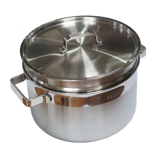 페르비타 인덕션 곰솥 냄비 찜냄비 들통 3중 2단 24cm