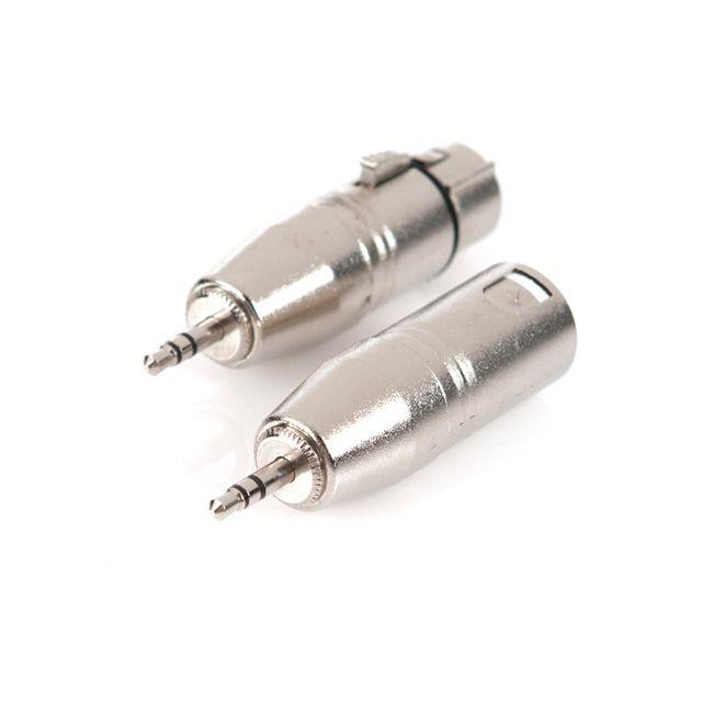 변환잭 XLR(수)-3.5 ST 변한 젠더 XLR(암)-3.5 캐논 TO 35