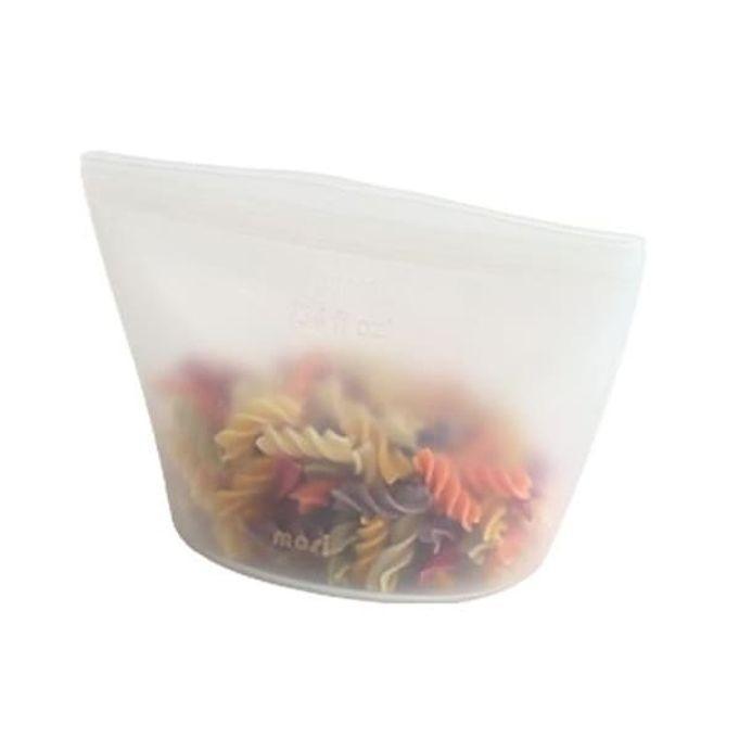 마시 실리콘 지퍼백 밀폐 파우치 실리콘팩 1000ml 1P