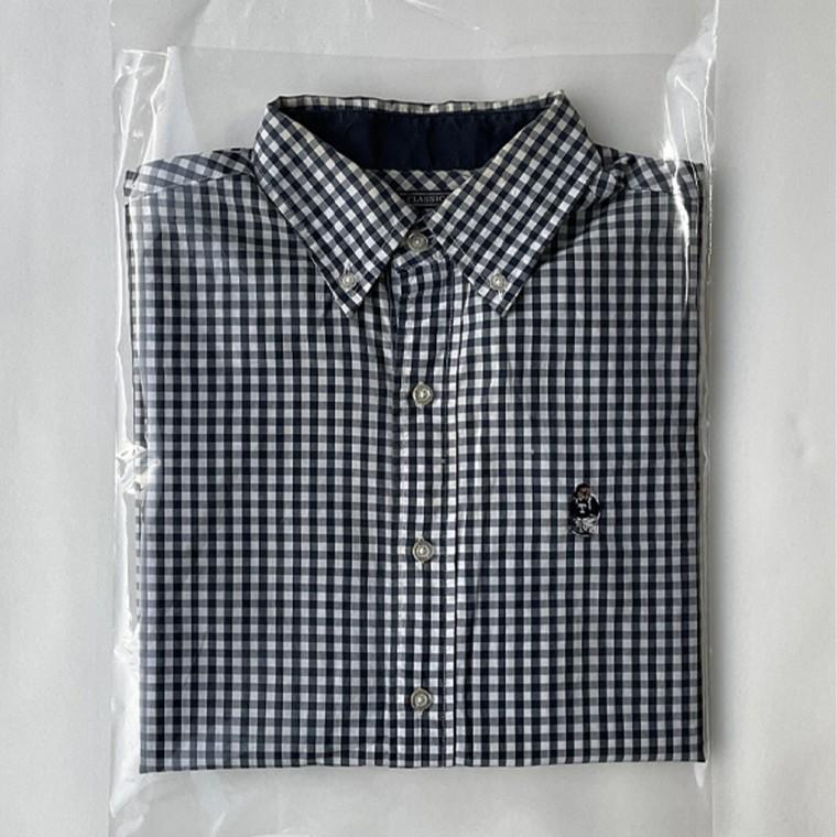 국내산 접착식 투명 비닐 PP 봉투 폴리백 펀칭 50X60+4cm200매