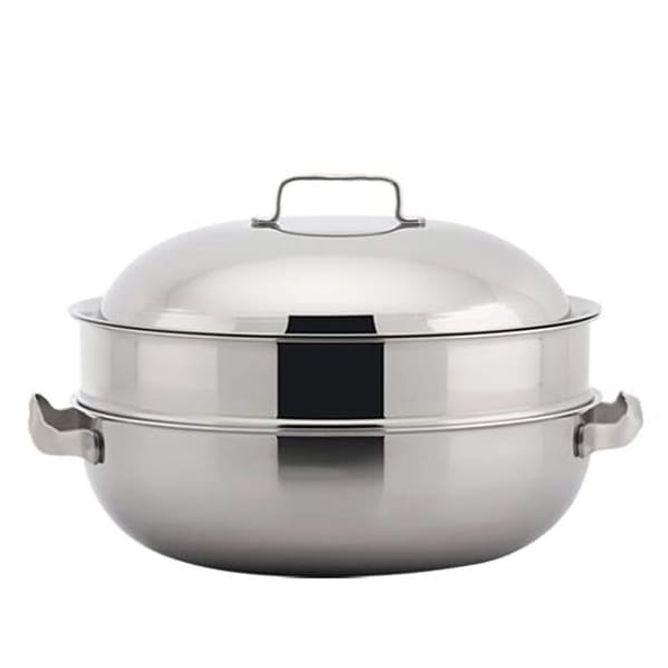 퀸센스 찜기 찜냄비 인덕션 찜통 찜솥 냄비 2단 30cm