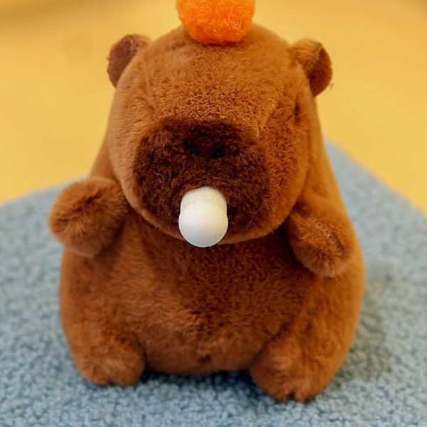 카피바라 인형 가방 코디 패션 악세사리 키링