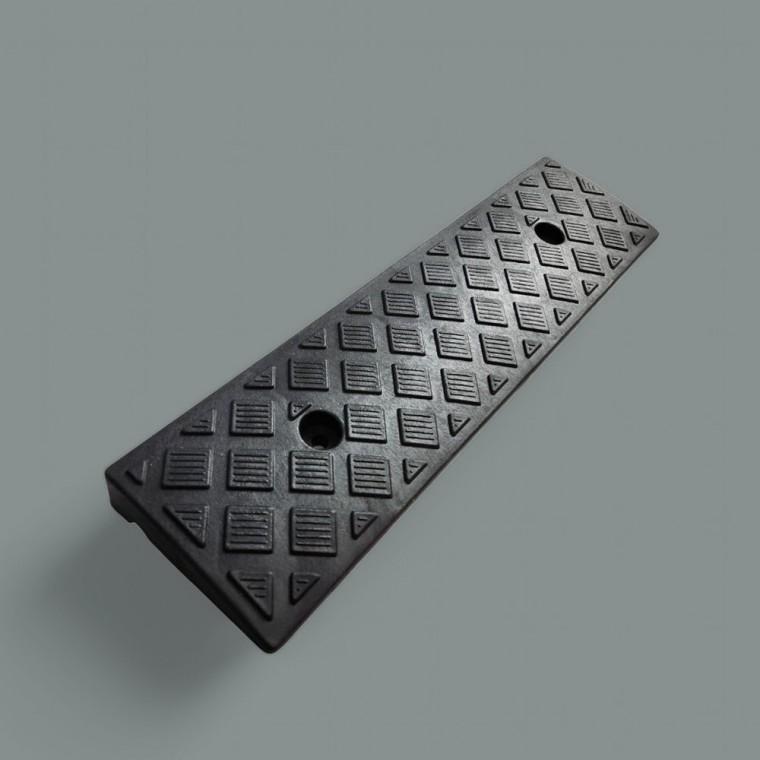 문턱 경사대 계단 받침 휠체어 진입판 차량 주차 발판 50x13x3cm