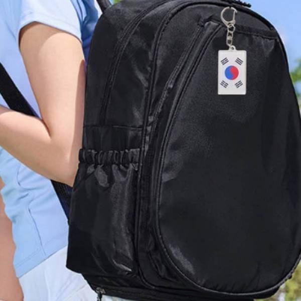 태극기 키링 대한민국 월드컵 아크릴 국기 열쇠고리