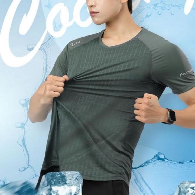 쿨링 기능성 드라이핏 머슬핏 남자 반팔 헬스 남성 티셔츠 쿨론티 커플티 여름