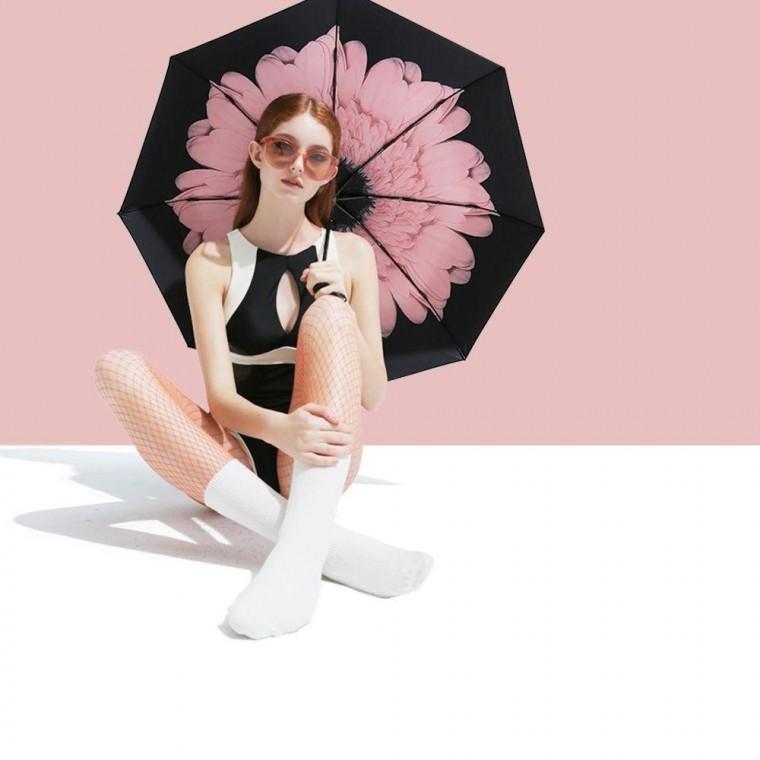 UV차단 플라워 양우산 가벼운 암막 양산 양우산 양산 가벼운 Uv차단 여름 장마 대비