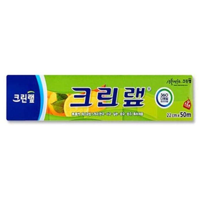 크린랩 크린랩 일회용 음식 포장랩 위생 랩 22cmx50m