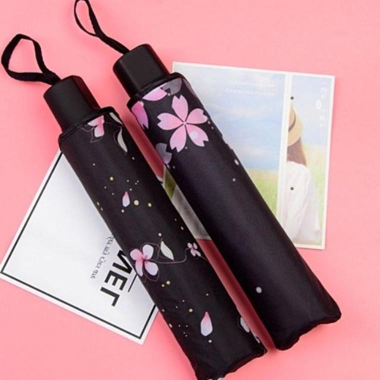 UV자외선차단 가벼운 벚꽃양우산 암막양산 예쁜 양산 자외선차단 휴대용 여름 장마 대비