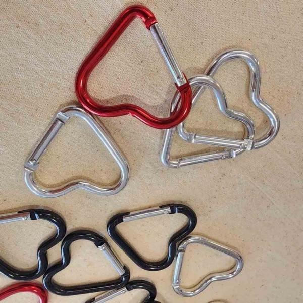 하트 카라비너 DIY 키링 부자재