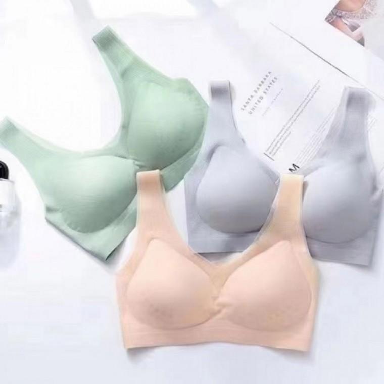 브라 무봉제 에어홀 노와이어 4종 내장 빅사이즈 패드