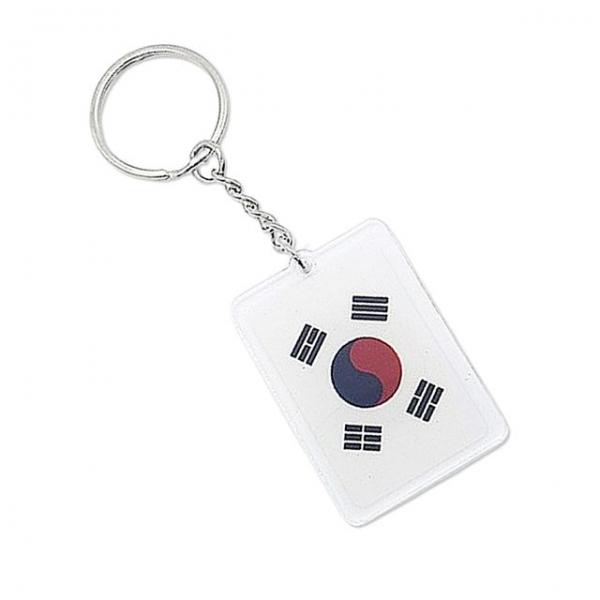 태극기 키링 양면 미니 태극기 열쇠고리 DD-12835