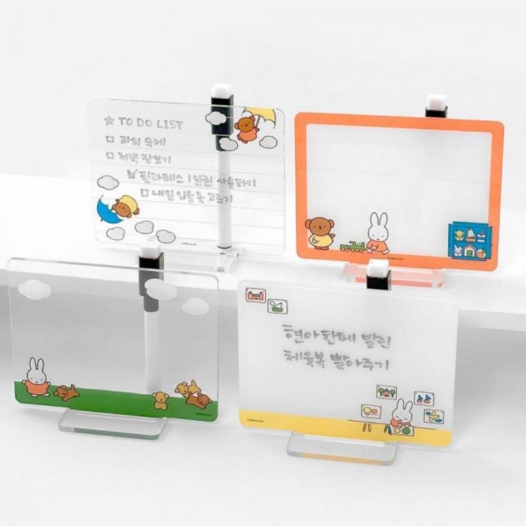 캐릭터 일러스트 메모보드 아크릴 와이드 굿즈 사꾸 책상