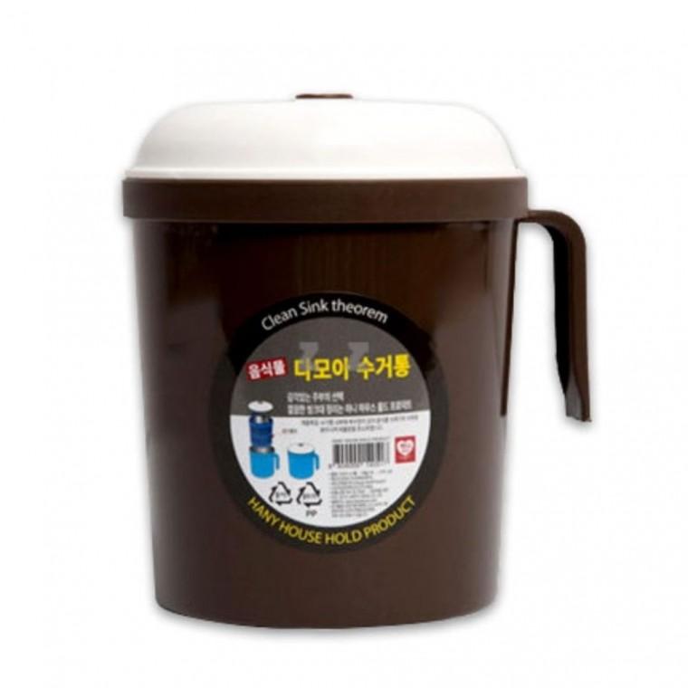 음식물 쓰레기통 뼈통 잔반통 음식물수거통 1.8L