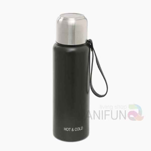 진공 보온병 1L 다크그린 손잡이텀블러 손잡이보온병 등산용보온병 보냉물병 등산물병