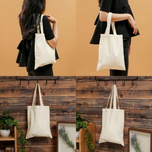 에코백 2p세트 26x30cm 베이지 여성숄더백 텀블러백