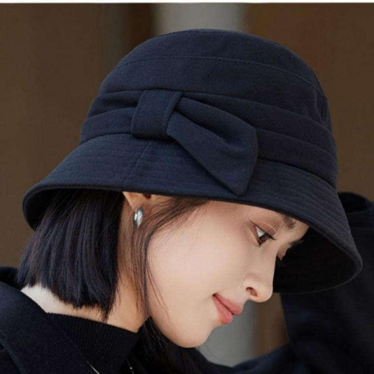 중년 여성 고급 프리미엄 벙거지 버킷햇 모자