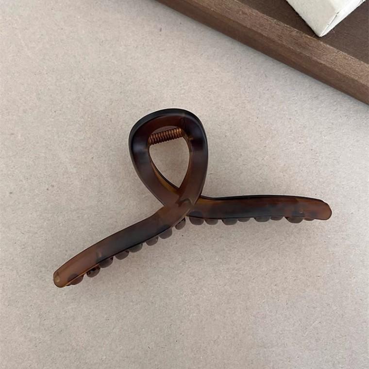 호피 헤어클립 호피집게핀 튼튼한핀