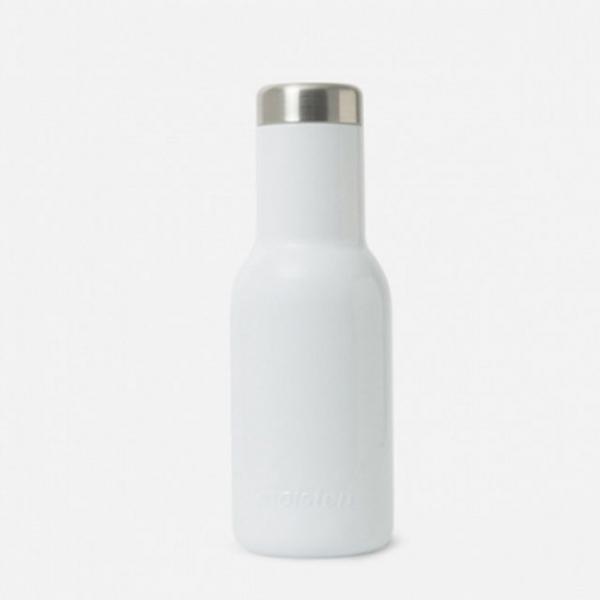 에이도 보온보냉 텀블러 화이트 350ml 스텐텀블러 병