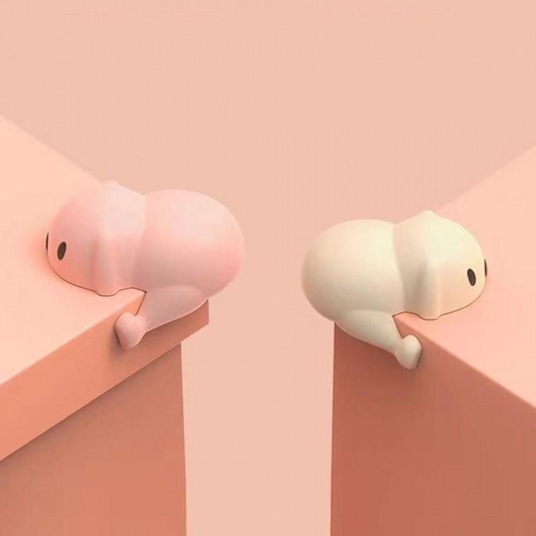 강아지 모서리 보호대 실리콘 코너 어린이집 유치원 유아 귀여운 책상 안전장치 가드 쿠션
