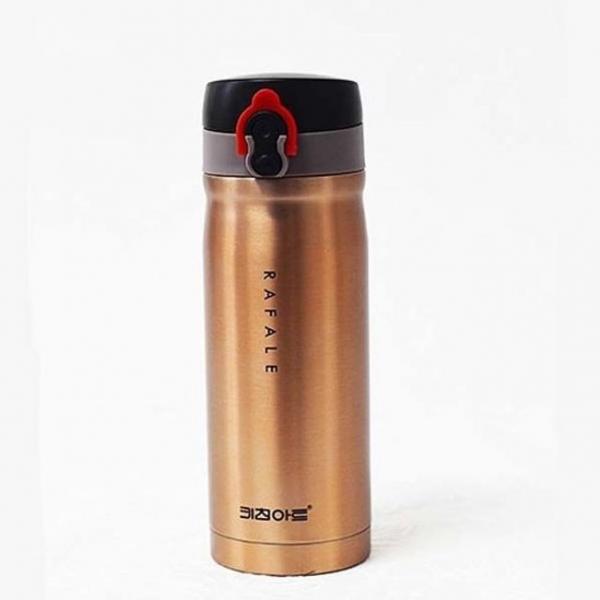 키친아트 보온병 텀블러 골드 보냉병 보틀 물병 350ml