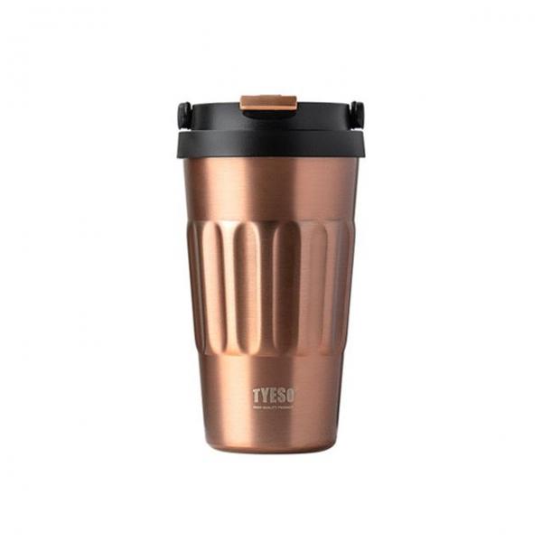TYESO 캠핑 들고 다니기 편한 스텐 핸들 텀블러 500ml