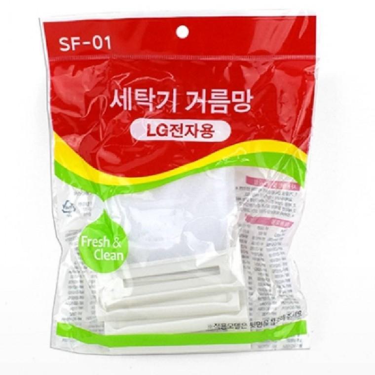 (4입) LG 세탁기 먼지제거망 세탁기필터 먼지 걸름망 거름망