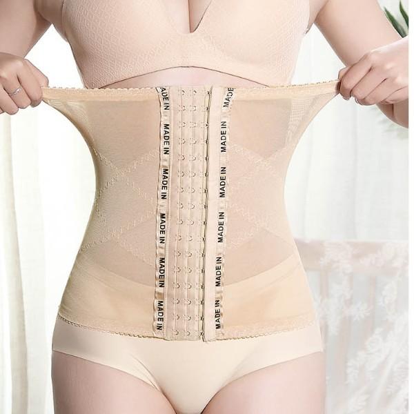 안정적인 착용감으로 흘러내림이 없는 허리와 복부라인을 보정해주는 쉐이핑 복대 코르셋타입