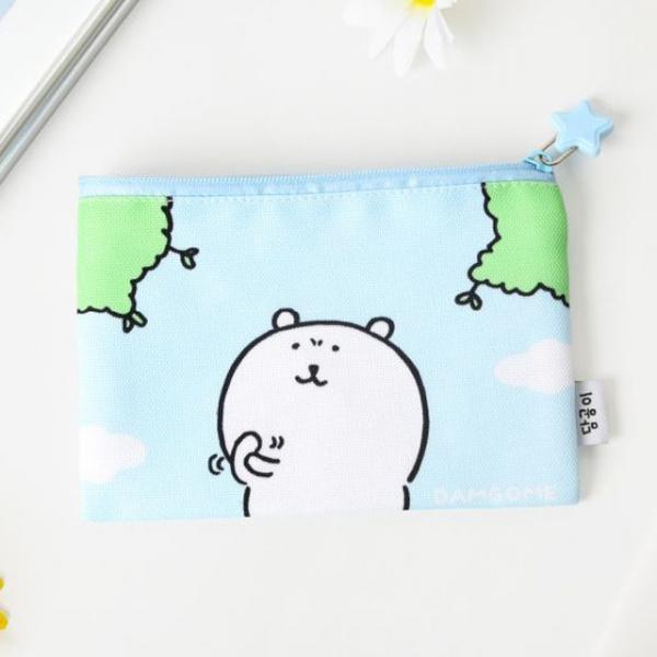 담곰이 하늘 사각 파우치