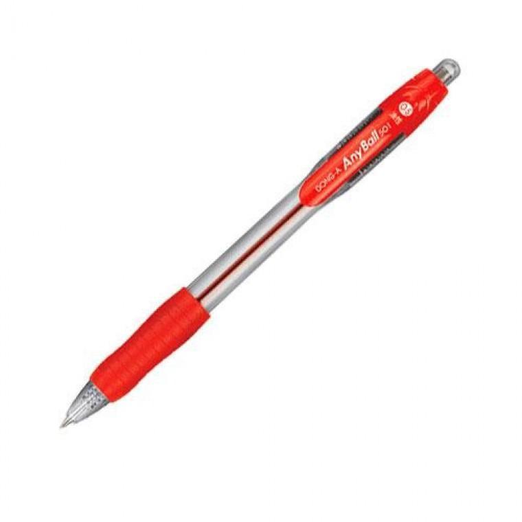 동아)애니볼501(0.5mm/적)-다스(12개입)