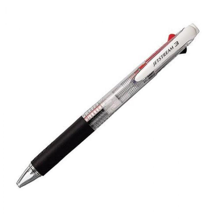미쯔비시)제트스트림 3색볼펜(SXE3-400/0.7mm/투명)