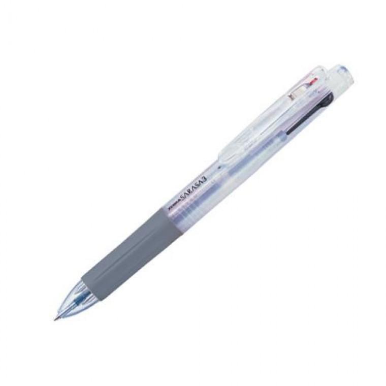 제브라)사라사 3색중성펜(0.5mm/백)