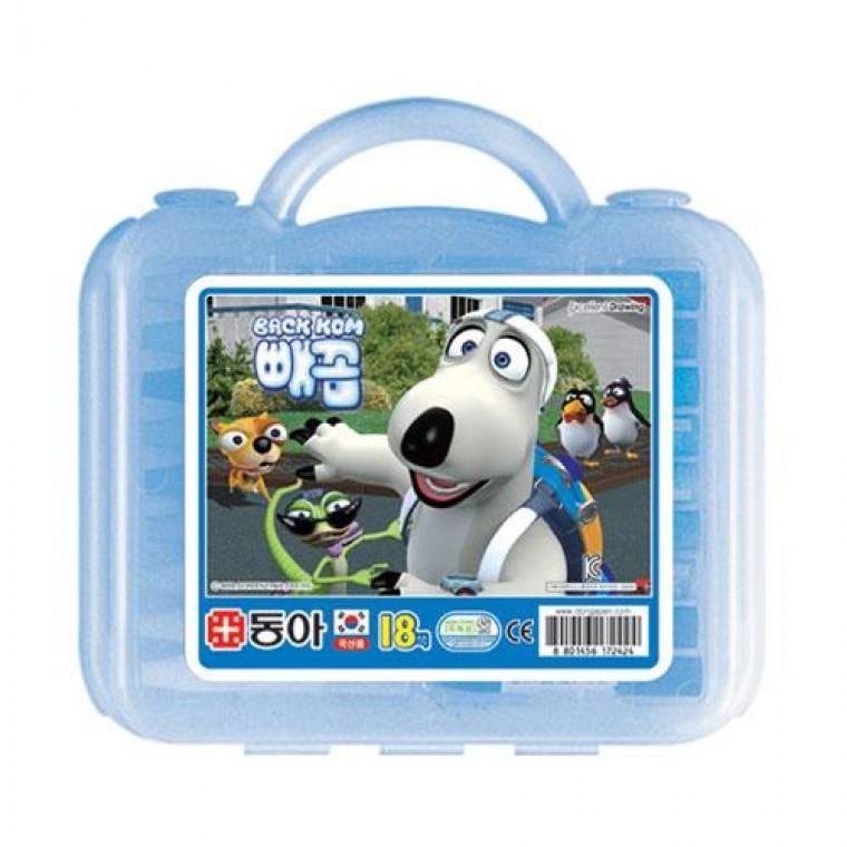 동아)크레파스(18색/남)