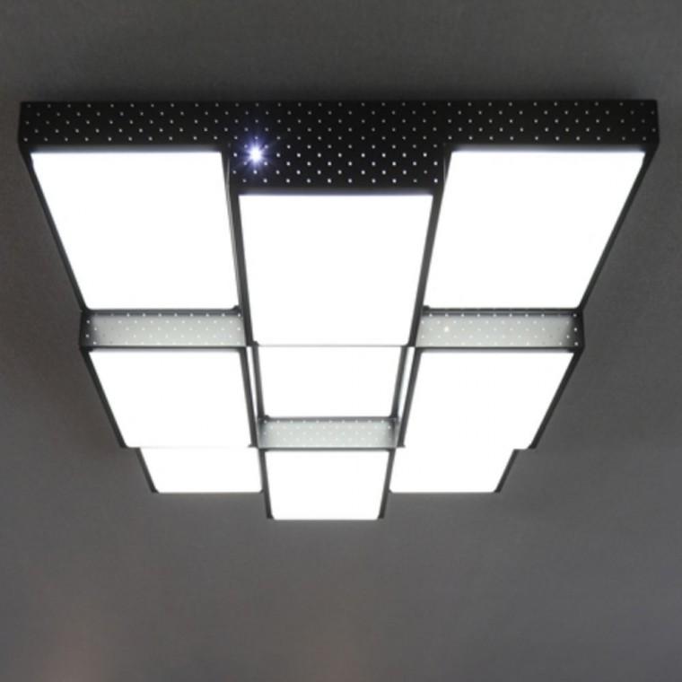LED 거실등 천정등 조명 전등 큐브형 75W 블랙 LED등 천장