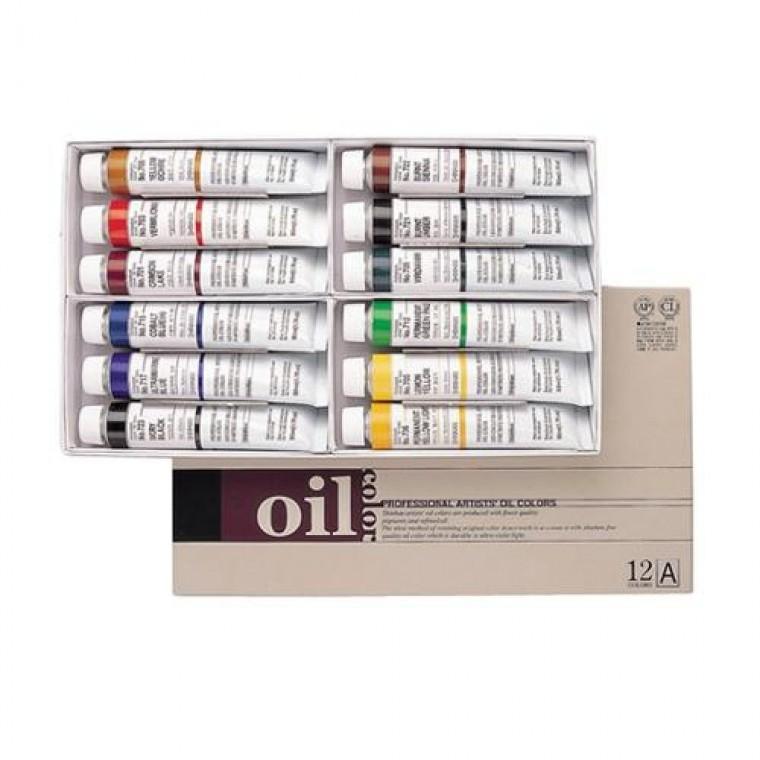 신한)유화물감 세트(12색/20ml)