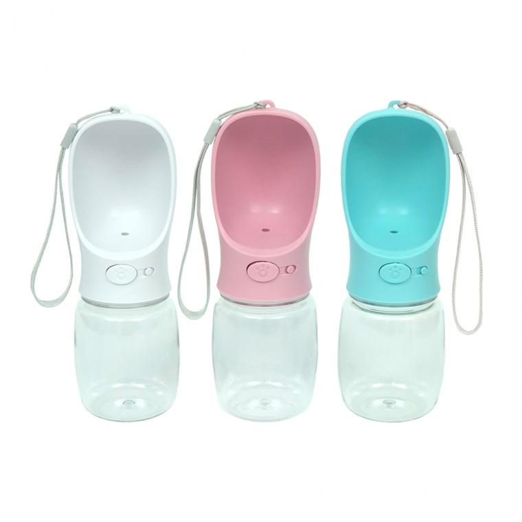 강아지 산책 외출 휴대용 원터치 물병 350ml / 550ml