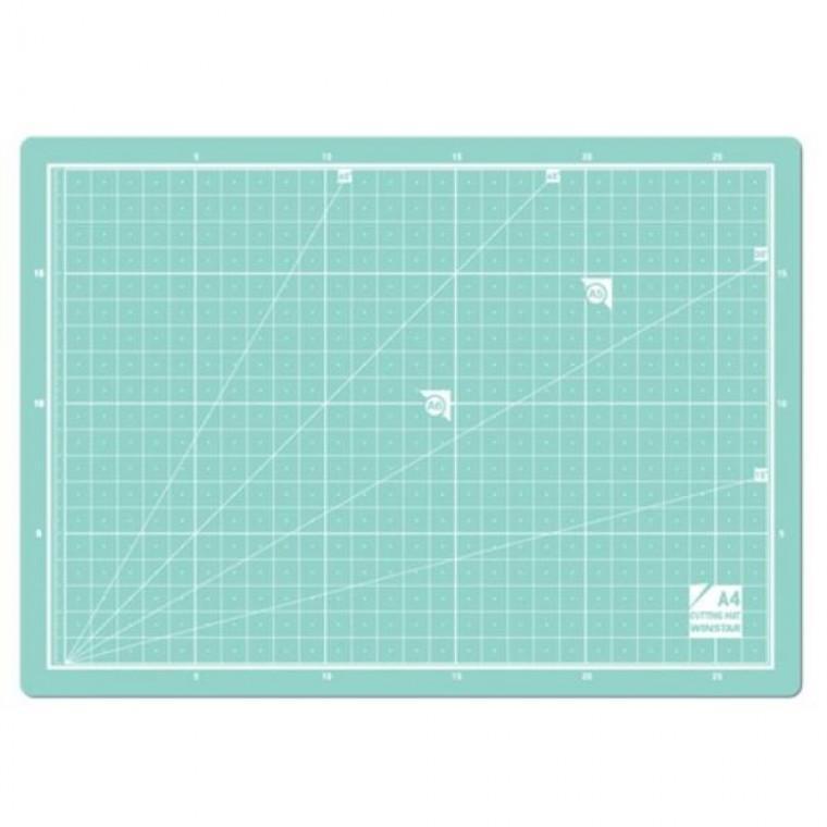 윈스타)반투명커팅매트(PVC/A4/그린)