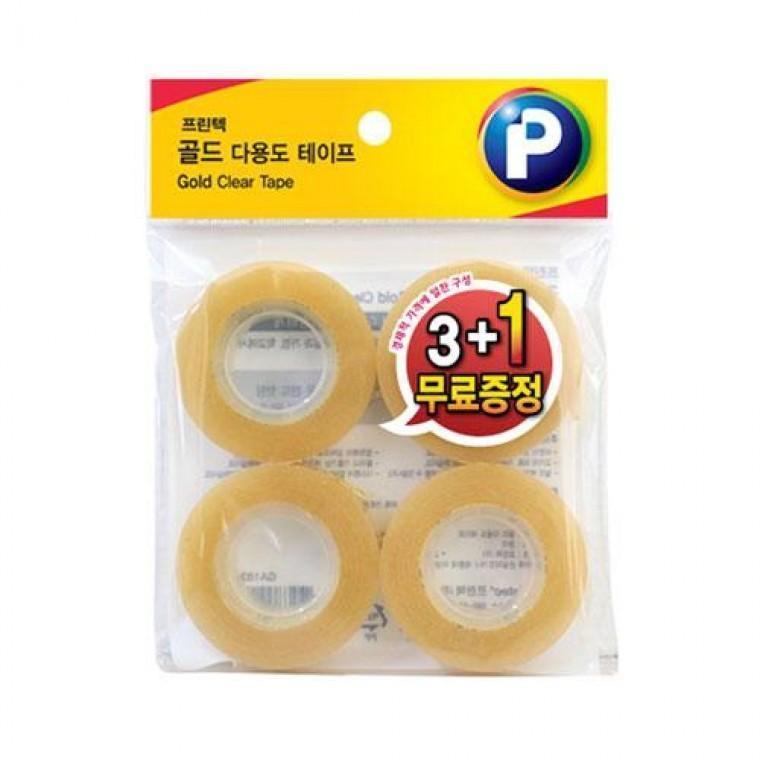 프린텍)골드다용도테이프 리필(3+1/GR1830-4/18x30m)