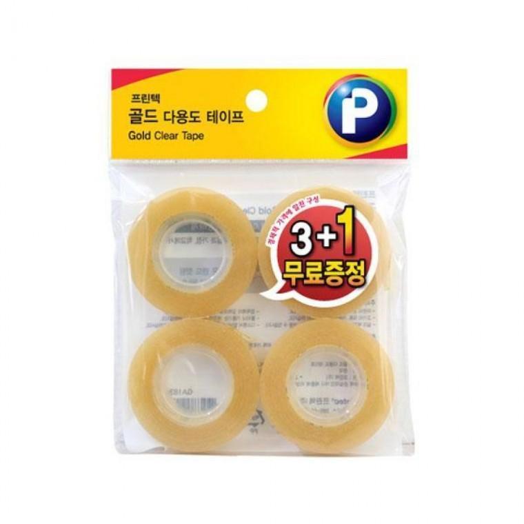 프린텍)골드다용도테이프 리필(3+1/GR1230-4/12x30m)