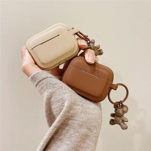 곰돌이 에어팟 프로 2 1 호환 케이스 파우치