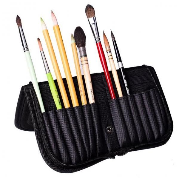키밍 수채화 붓 케이스 붓집 휴대용 수납함 파우치