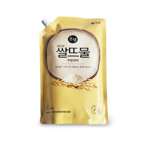 애경 순샘 쌀뜨물 주방세제 리필 파우치 1리터