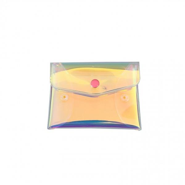 파우치 홀로그램 PVC 백 파우치 소형 10x8cm RD-12075