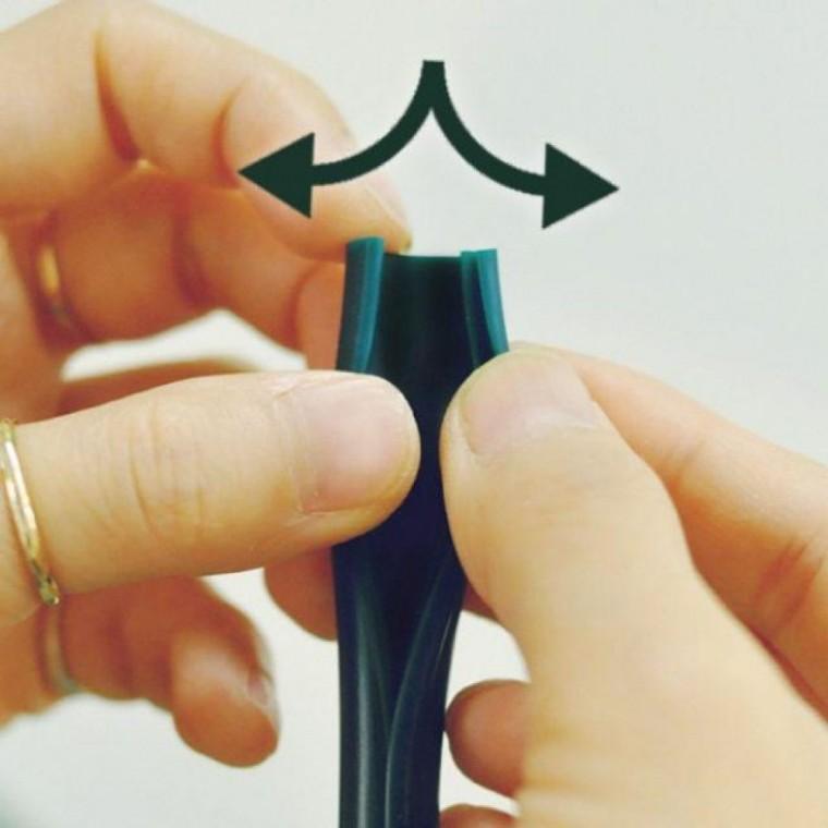 실리콘 빨대 에이비라이프 커피 재사용가능 녹말 로우 개방형
